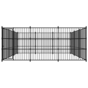 Kültéri kutyakennel 450 x 450 x 185 cm