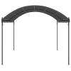 Antracitszürke napellenző 3 x 4 m