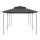 Antracitszürke pavilon 600 x 298 x 270 cm
