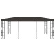 Antracitszürke pavilon 3 x 6 m