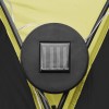 Zöld rendezvénysátor led-del és 4 oldalfallal 3,6 x 3,6 x 2,3 m