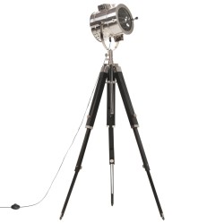 Háromlábú tömör mangófa állólámpa 165 cm