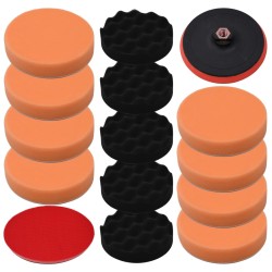 14 részes polírozó készlet 150 mm