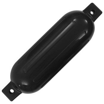 4 darab fekete pvc csónak lökhárító 51 x 14 cm