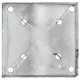 2 db ezüstszínű horganyzott acél kerítéstüske 14 x 14 x 91 cm 2 db ezüstszínű horganyzott acél kerítéstüske 14 x 14 x 91 cm
