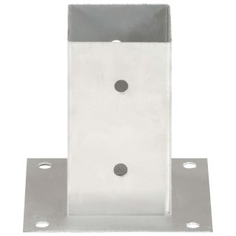 4 db horganyzott fém oszloprögzítő 81 mm