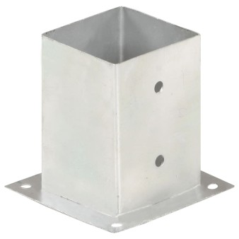 4 db horganyzott fém oszlophorgony 101 mm