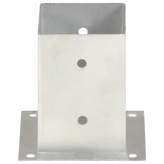 4 db horganyzott fém oszlophorgony 101 mm