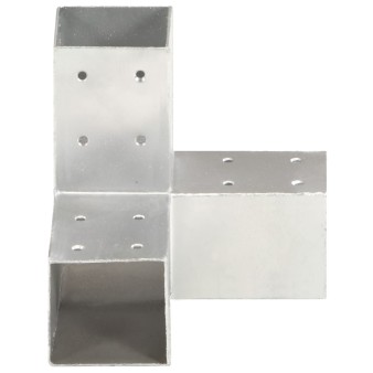 Y-alakú horganyzott fém oszloptartó 71 x 71 mm