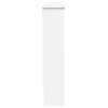 2 db fehér mdf radiátorburkolat 112 x 19 x 81,5 cm