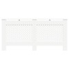 2 db fehér mdf radiátorburkolat 172 x 19 x 81,5 cm
