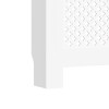 2 db fehér mdf radiátorburkolat 172 x 19 x 81,5 cm