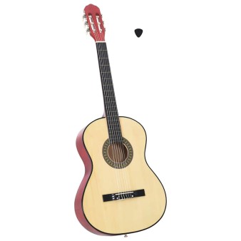Klasszikus hársfa gitár kezdőknek 4/4 39"