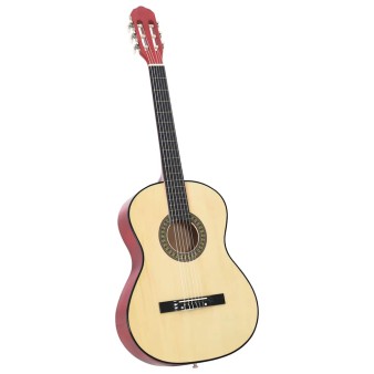 Klasszikus hársfa gitár kezdőknek 4/4 39"