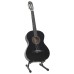12 darabos fekete klasszikus gitár kezdőkészlet 4/4 39"