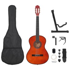 12 darabos klasszikus gitár kezdő szett 4/4 39"