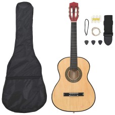 8 részes klasszikus gitárszett kezdőknek 3/4 36"