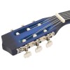 Kék klasszikus gitár kezdőknek és gyerekeknek 3/4 36"