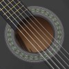 Fekete klasszikus gitár kezdőknek és gyerekeknek 3/4 36"
