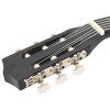 Fekete klasszikus gitár kezdőknek és gyerekeknek 3/4 36"