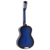 Kék klasszikus gitár kezdőknek és gyerekeknek 1/2 34"