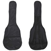 8 darabos fekete klasszikus gitár kezdőkészlet 1/2 34"