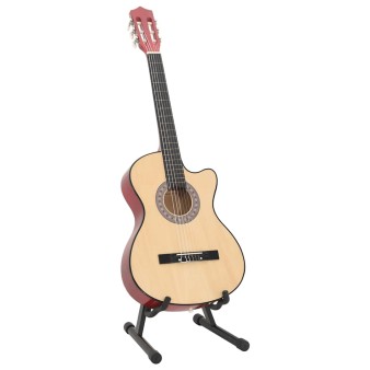 12 részes 6 húros akusztikus western cutaway gitár szett 38"