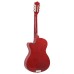 12 részes 6 húros akusztikus western cutaway gitár szett 38"