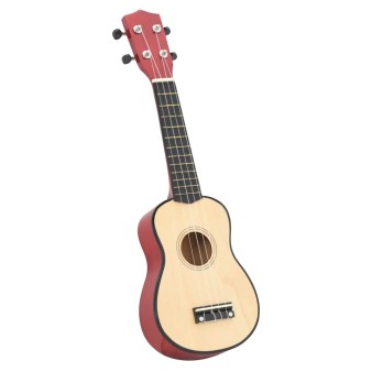 Természetes soprano ukulele készlet táskával gyerekeknek 21"