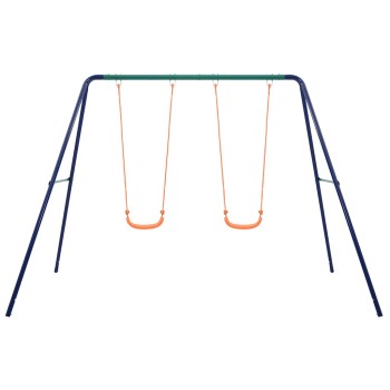 Acél hintakészlet 2 db üléssel