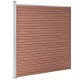 Barna wpc kerítéspanel 1045 x 186 cm Barna wpc kerítéspanel 1045 x 186 cm