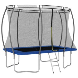 Négyszögű trambulinszett 274 x 183 x 76 cm 150 kg