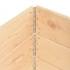 3 db tömör fenyőfa raklapmagasító 50 x 100 cm