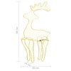 Rénszarvas karácsonyi dísz hálóval 306 led-del 60 x 24 x 89 cm