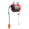 Elektromos állványemelő 800 kg 230 v