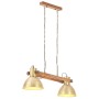 Sárgaréz színű ipari függőlámpa 25 w 109 cm e27