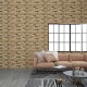 10 db eps 3d fali panel sötét homok színű téglamintával 10 db eps 3d fali panel sötét homok színű téglamintával