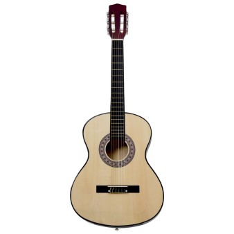 4/4-es klasszikus gitár kezdőknek tokkal 39"