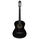 Fekete 4/4-es klasszikus gitár kezdőknek tokkal 39" Fekete 4/4-es klasszikus gitár kezdőknek tokkal 39"