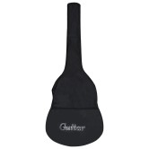 Fekete 4/4-es klasszikus gitár kezdőknek tokkal 39" Fekete 4/4-es klasszikus gitár kezdőknek tokkal 39"