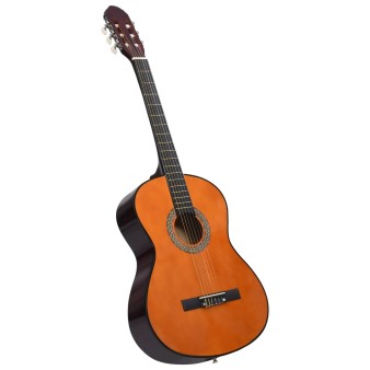 4/4-es klasszikus gitár kezdőknek tokkal 39"