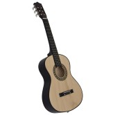 1/2-es klasszikus gitár kezdőknek és gyereknek tokkal 34" 1/2-es klasszikus gitár kezdőknek és gyereknek tokkal 34"