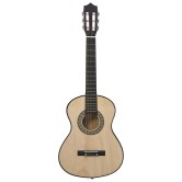 1/2-es klasszikus gitár kezdőknek és gyereknek tokkal 34" 1/2-es klasszikus gitár kezdőknek és gyereknek tokkal 34"