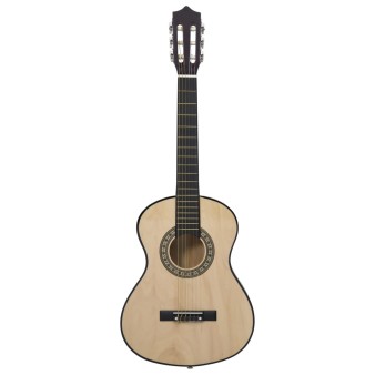 1/2-es klasszikus gitár kezdőknek és gyereknek tokkal 34"