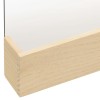 Tömör fenyőfa fali tükör 23 x 39,5 cm