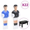22 db csocsó játékos figura 12,7 mm hosszú rúdhoz