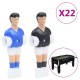 22 db csocsó játékos figura 12,7 mm hosszú rúdhoz 22 db csocsó játékos figura 12,7 mm hosszú rúdhoz