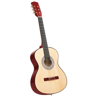 3/4-es klasszikus gitár és tok kezdőknek 36"