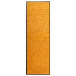 Narancssárga kimosható lábtörlő 60 x 180 cm