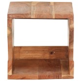 Falra szerelhető tömör akácfa kerékpártartó 35 x 25 x 25 cm Falra szerelhető tömör akácfa kerékpártartó 35 x 25 x 25 cm